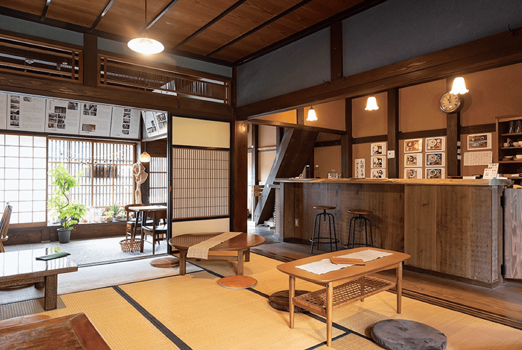 お店の雰囲気、昔ながらの和なイメージ